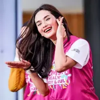 Faby Marcelia di acara OMDC Zumba Party (Instagram/fabymarcelia)