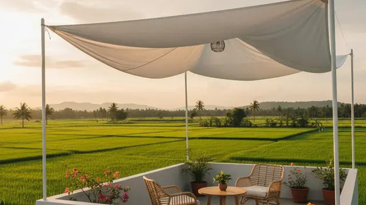 10 Model Rumah Kecil Bergaya Resort Mewah Terbaru, Hunian Pedesaan Estetik