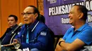Forum Komunikasi Pendiri dan Deklarator Partai Demokrat prihatin dengan turunnya suara Partai Demokrat, Jakarta, Senin (24/11/2014). (Liputan6.com/Johan Tallo)