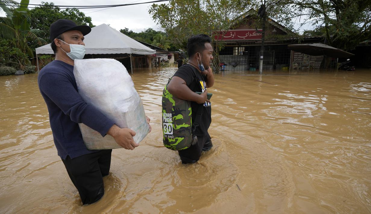 FOTO: Penampakan Banjir Besar di Malaysia - Global Liputan6.com