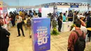 Pencari kerja memadati tempat berlangsungnya Talent Fest dan Bursa Kerja Nasional 2019 di JI-EXPO, Kemayoran, Jakarta, Jumat (23/2). Ajang yang digelar Kementerian Ketenagakerjaan ini berlangsung dua hari, 22-23 Maret 2019. (Liputan6.com/Angga Yuniar)