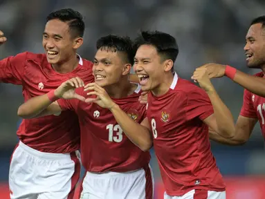 Timnas Indonesia sukses mencuri poin penuh dari tuan rumah Kuwait usai menang comeback pada matchday pertama Grup A Kualifikasi Piala Asia 2023 yang berlangsung di Jaber Al Ahmad International Stadium, Kuwait, Rabu (08/06/2022) malam WIB. (Dok. PSSI)