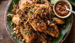 Resep Ayam Goreng Bumbu Rempah Lengkuas, Gurih dan Garing dengan Bumbu Melimpah