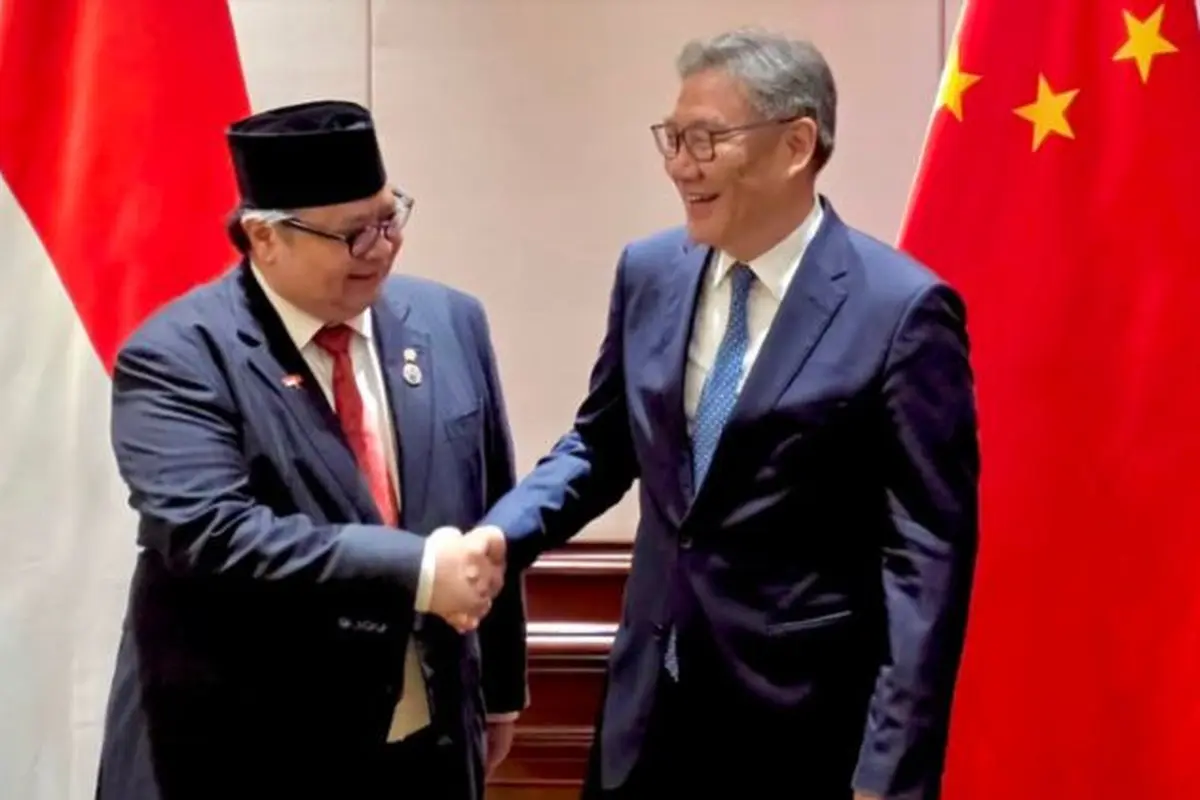 Bertemu Mendag China, Menko Airlangga Bahas Investasi hingga Kerja Sama