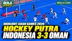 Tim Hockey Putra Indonesia bermain imbang 3-3 melawan Oman pada laga klasifikasi perebutan posisi 11-12 Asian Games Aichi-Nagoya 2026. Saksikan highlight pertandingan dan momen-momen terbaik perjuangan Indonesia di lapangan hockey.