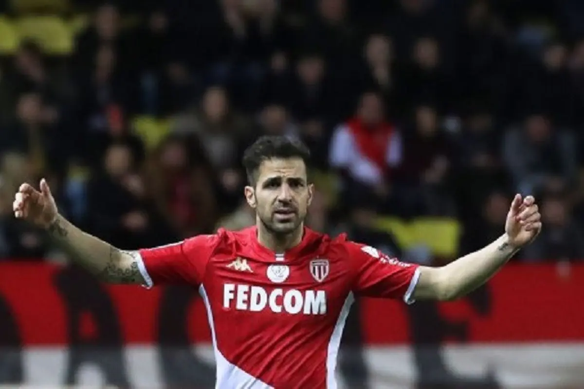 Gelandang AS Monaco, Cesc Fabregas.
