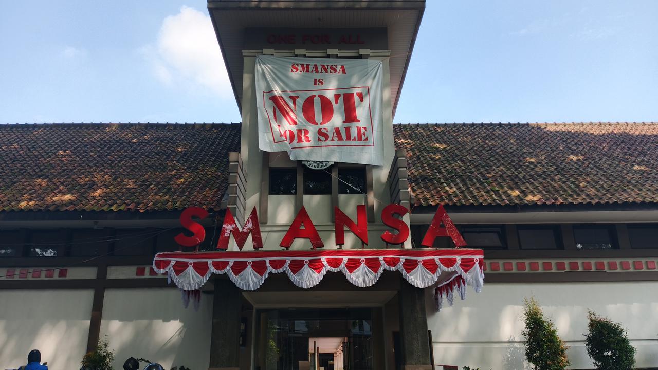 Kisah SMAN 1 Bandung Kosong Tak Ada Belajar Mengajar karena Ada di Zona Merah Demonstrasi