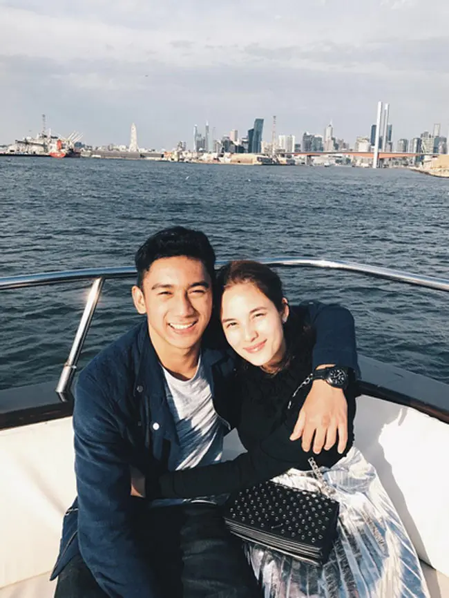 Chelsea Islan dan Daffa Wardhana.
 (Instagram/daffawardhana)