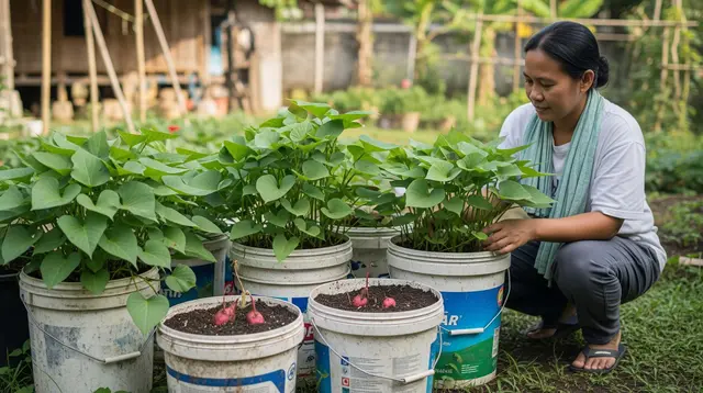 Cara Menanam Ubi Jalar dengan Batangnya: Panduan Lengkap dari Stek hingga Panen