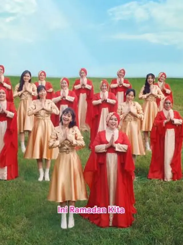 Potret Kolaborasi JKT48 dan Nasida Ria, Rilis Lagu Religi 'Ini Ramadan Kita'