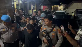 15 tahanan kabur dari Polsek Samarinda Kota. (istimewa)