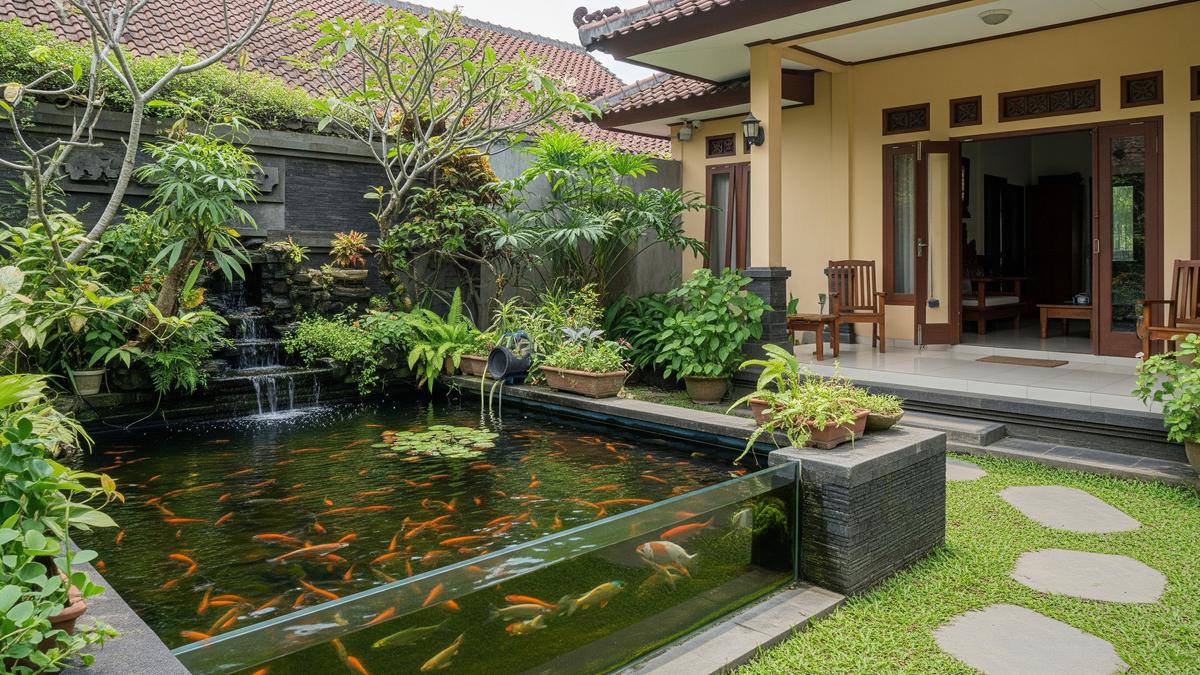 7 Model Kolam Ikan Dangkal yang Aman untuk Anak-anak dan Tetap Estetik