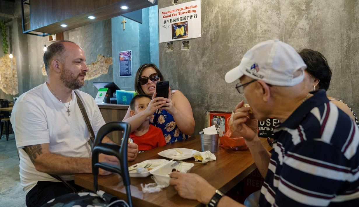 Foto Menikmati Sensasi Makanan Aneka Durian Di Kafe Singapura Lifestyle Liputan6 Com