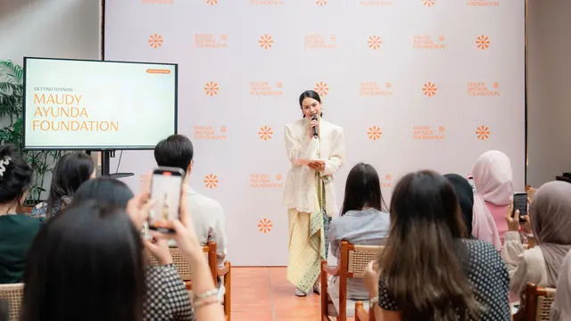 Press Conference Maudy Ayunda Foundation (MAF)