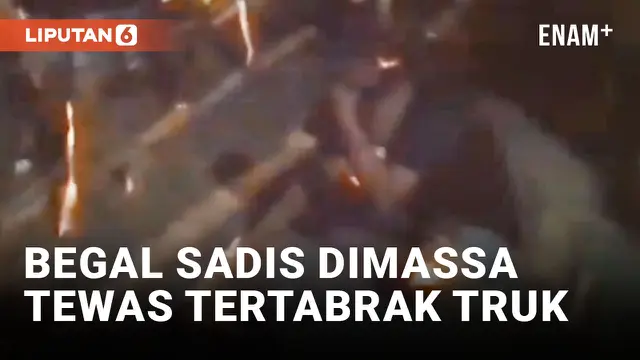 Anggota Komplotan Begal di Bogor Diamuk Warga &ndash; Tewas Tertabrak Truk