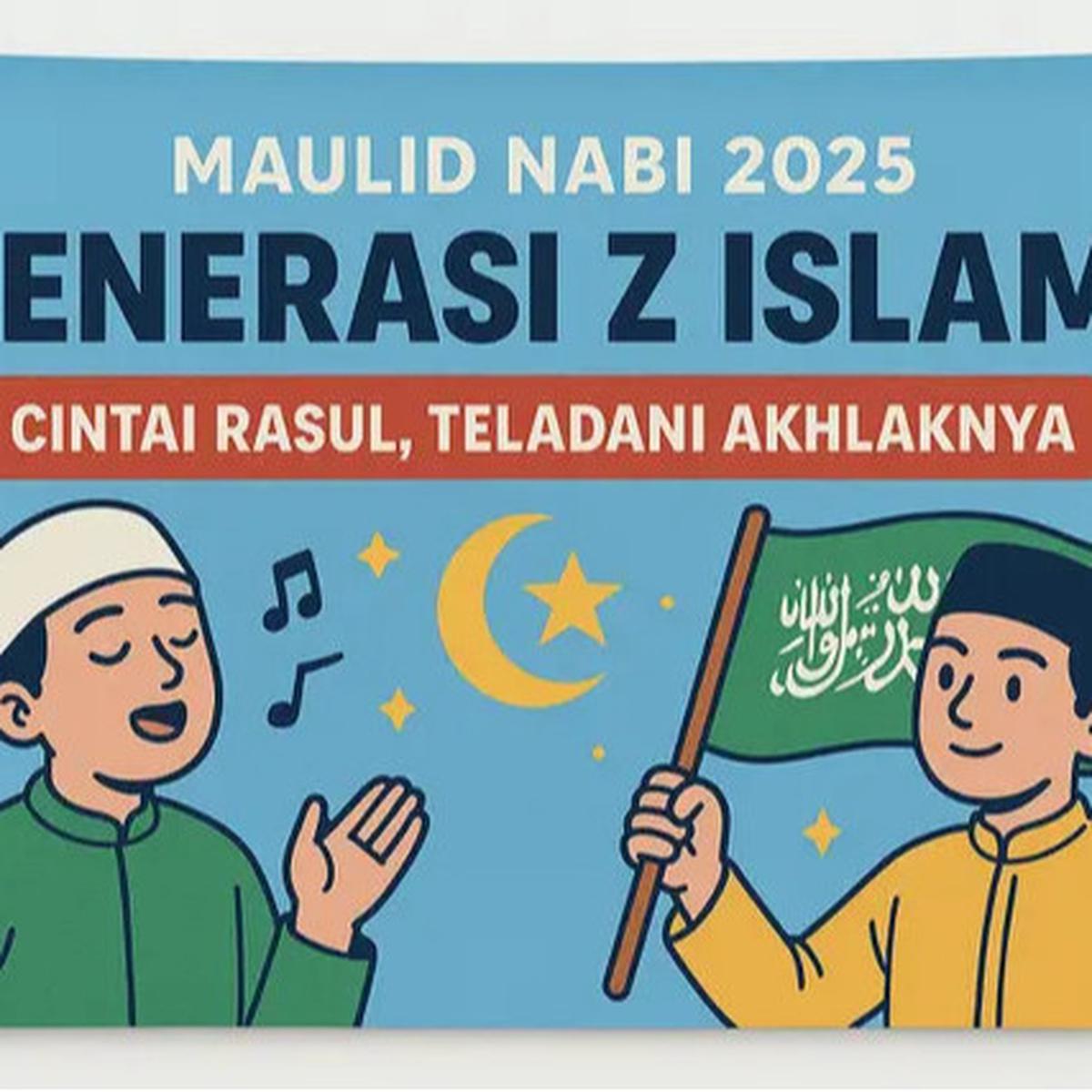 7 Spanduk Maulid Nabi 2025 dengan Sentuhan Modern dan Tetap Islami