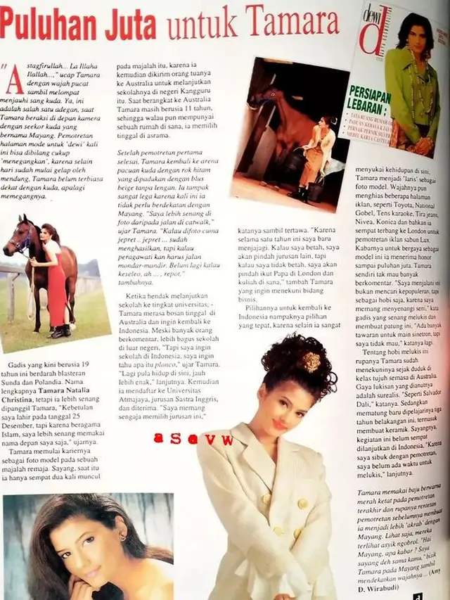 [Fimela] Tamara Bleszynski