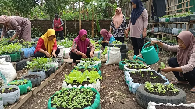 11 Ide Kebun Sayur untuk Ibu-ibu Koperasi Wanita, Mudah Diterapkan dan Sukses