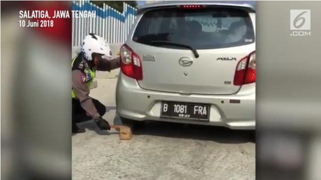 Mesin mobil Daihatsu Ayla mati saat tanjakan.