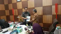 Wali Kota Semarang Hendrar Prihadi menerima anggota DP2K yang terdiri para akademisi berbagai PT di Semarang. (foto : Liputan6.com / humas pemkot semarang / felek wahyu)