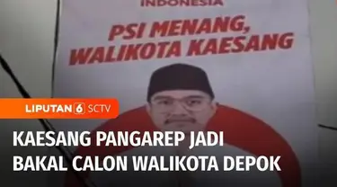 PDI Perjuangan menyambut baik wacana putra bungsu Presiden Jokowi, Kaesang Pangarep untuk maju di pemilihan Wali Kota Depok. PDIP akan menerapkan proses kaderisasi sebelum Kaesang maju menjadi calon Wali Kota Depok.