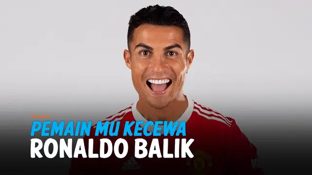 VIDEO: Kembalinya Cristiano Ronaldo Bikin Pemain MU ini Kecewa