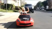 Keren, Bocah 5 Tahun Jago Ngedrift