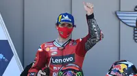 Francesco Bagnaia paling konsisten rebut podium di MotoGP 2021 (AFP)