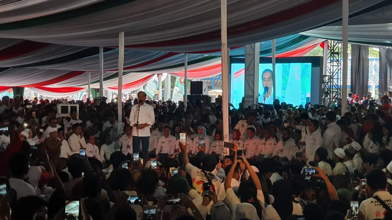 Capres nomor urut 01 Joko Widodo atau Jokowi menargetkan bisa meraih minimal 50 persen suara di Kota Bogor dan Kabupaten Bogor, Jawa Barat.