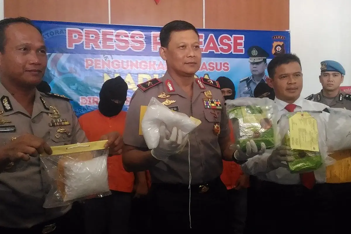 BB Kurir Narkoba Jambi