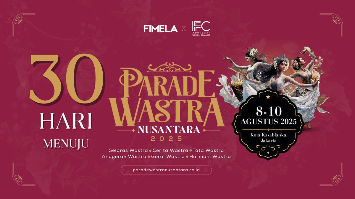 Hitung Mundur Kurang dari Sebulan Gelaran Parade Wastra Nusantara 2025, Siap Digelar!