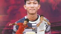 Timnas Indonesia U-16 - Nur Ichsan, Mierza Firjatullah, Josh Holong (Bola.com/Adreanus Titus)