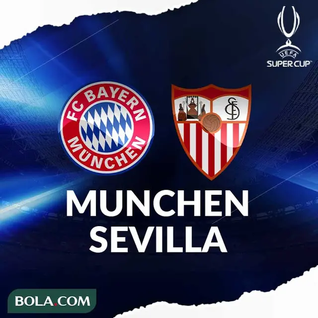 UEFA Super Cup - Bayern Munchen Vs Sevilla - Logo Klub