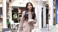 Potret Sabrina Chairunnisa Kala Berlibur di Korea (credit: instagram/sabrinachairunnisa_)