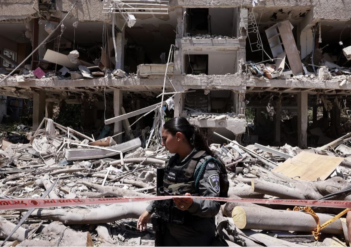 Israel hancur lebur bak Jalur Gaza