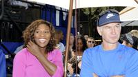 John McEnroe dan Serena Williams (Rob Tringali/Getty Images for DirecTV/AFP)