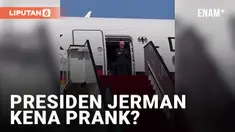 Presiden Jerman Nunggu 30 Menit Untuk Disambut Pejabat Qatar