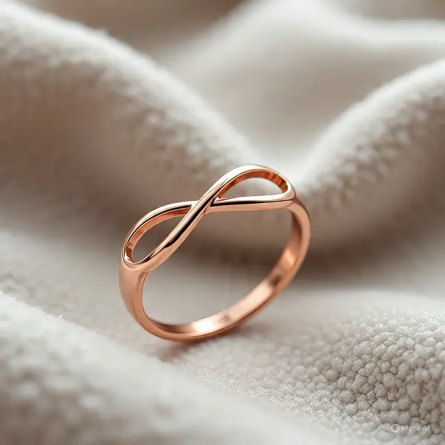 Model Cincin Emas Rose Gold