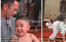 Deretan Tingkah Lucu Rayyanza saat Kunjungi Masjid Istiqlal, Ngaji Sambil 'Akrobat' Hingga Jumpa Penggemar