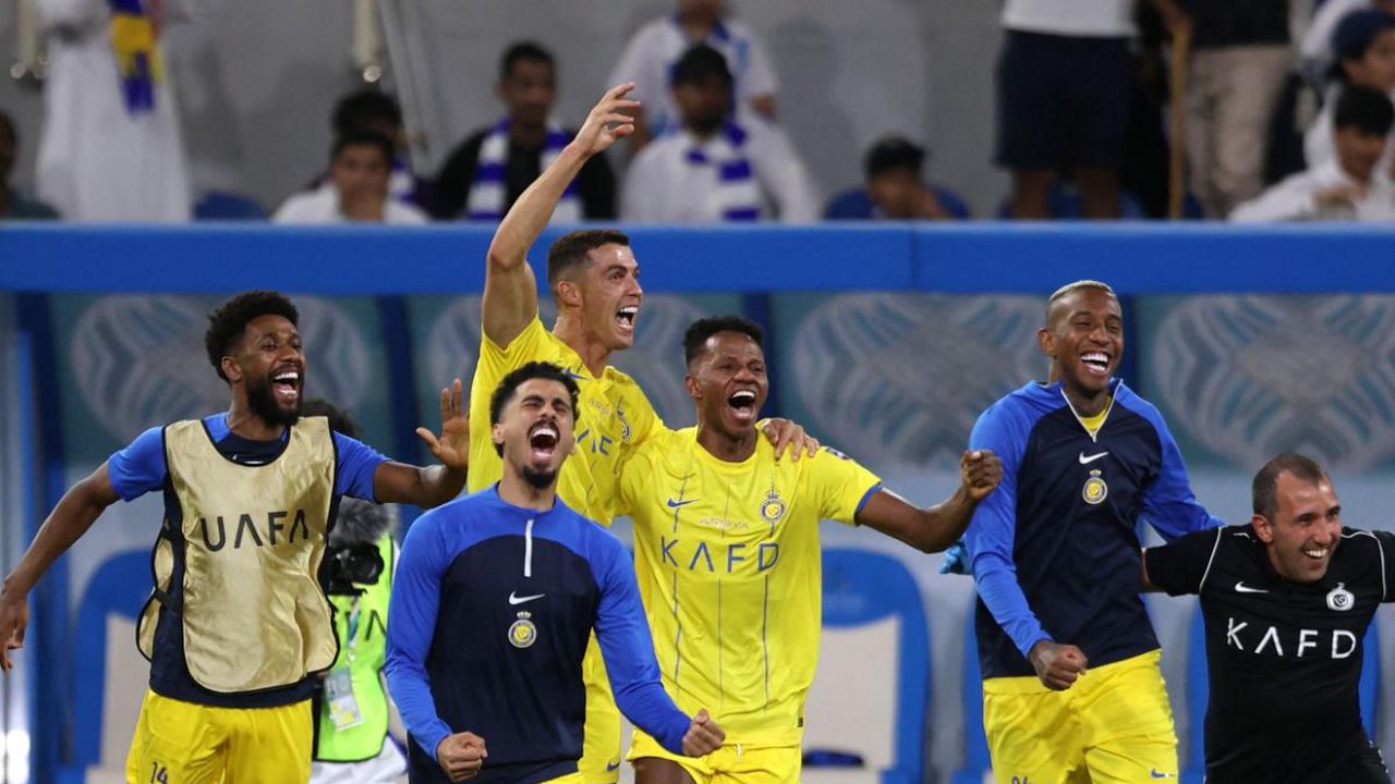 Dua gol Cristiano Ronaldo membuat Al Nassr berbalik unggul dan keluar sebagai juara Liga Champions Arab 2023.