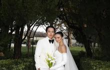 Potret Cantik Memukau Amanda Rawles saat Menikah dengan Adriel Susanteo, Pakai Gaun Pengantin Modern Karya Hian Tjen
