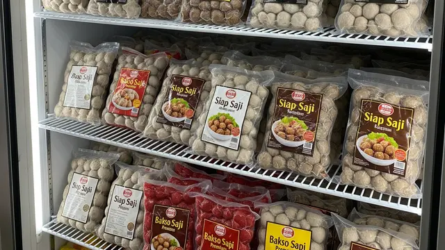 Ilustrasi Frozen Food Protein.