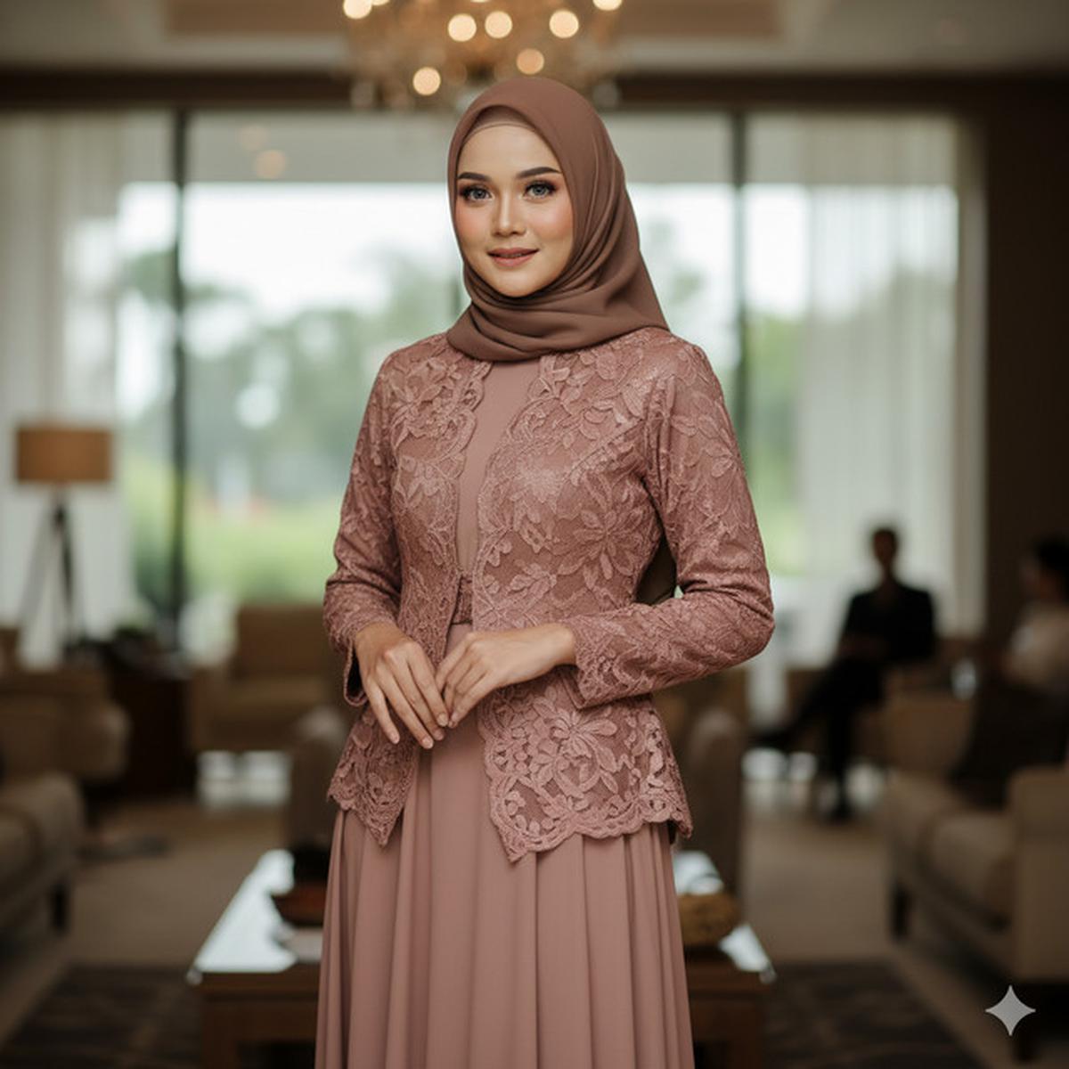 8 Warna Gamis Blazer Brokat yang Lagi Hits 2025, Elegan, Modern, dan Cocok untuk Segala Acara