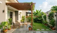 10 Pergola Kayu Sederhana yang Cocok untuk Lahan Kecil, Teduh Tanpa Makan Banyak Tempat