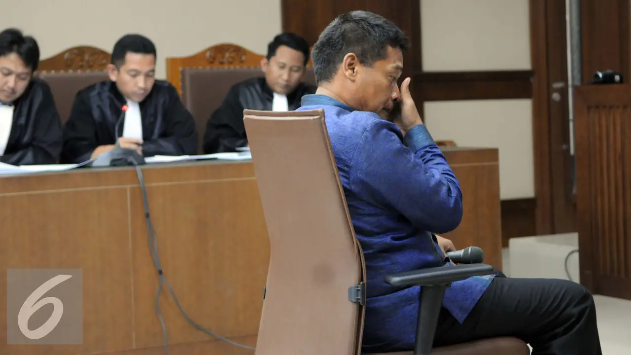 20160905- Panitera PN Jakut Didakwa Terima Suap Rp50 Juta dari Kakak Saipul Jamil-Jakarta- Helmi Afandi