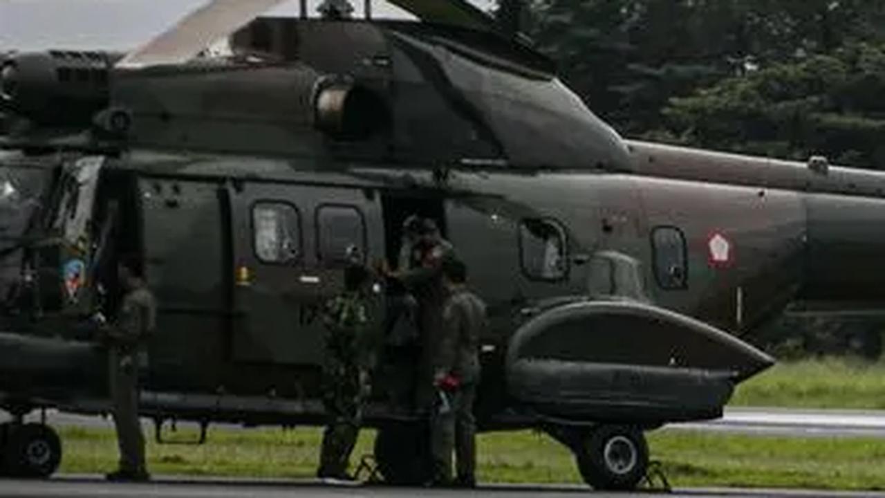 Tinjau Area Industri di Cilegon, Jokowi Naik Helikopter Super Puma dari Monas