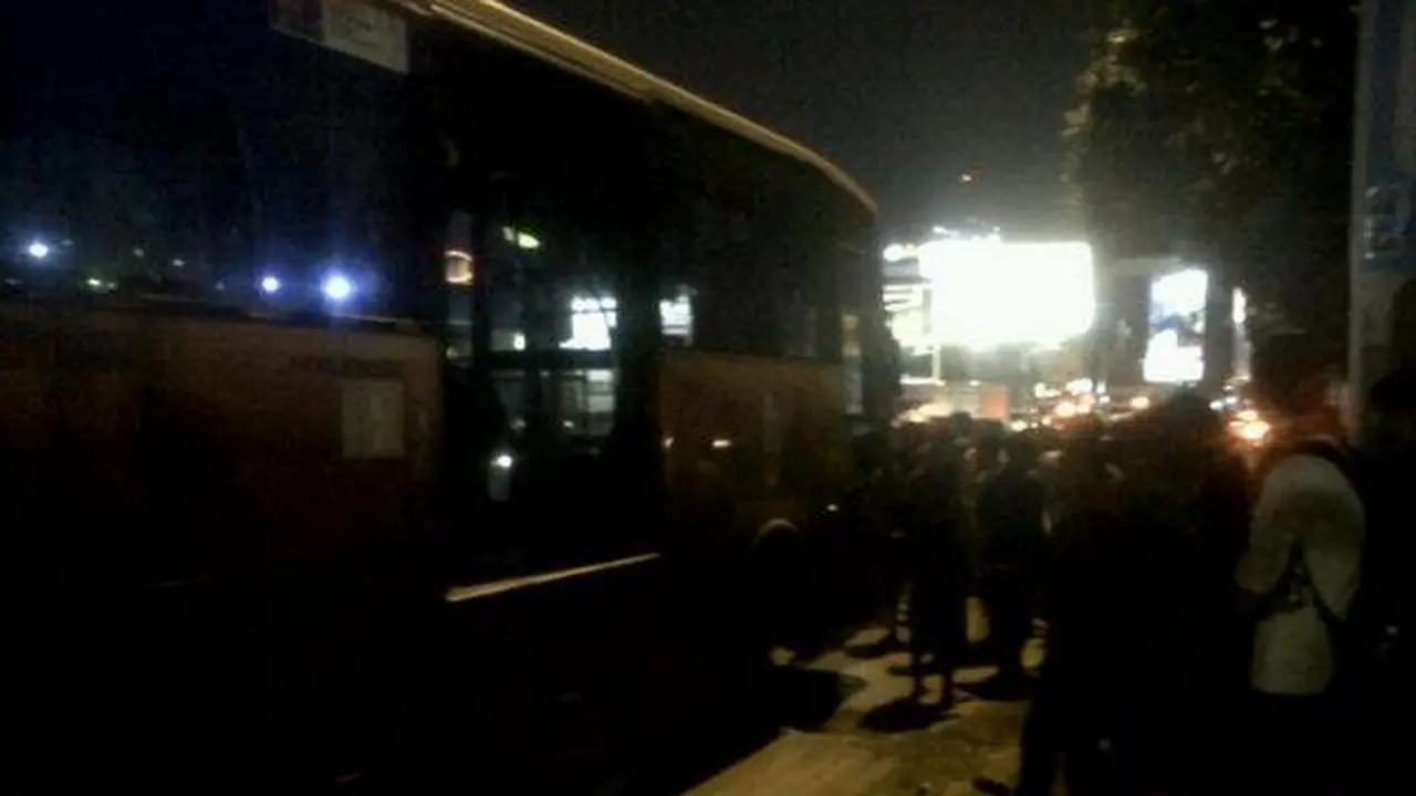 Bus Transjakarta mobok