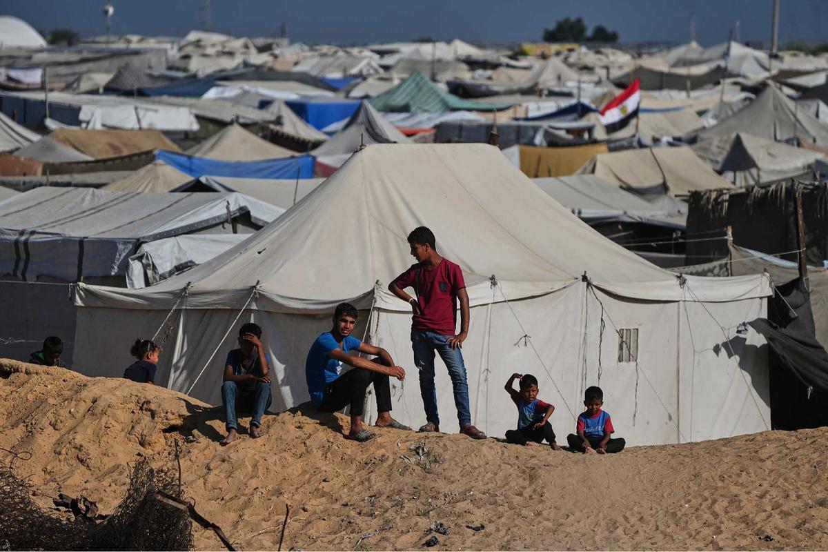 FOTO: Pertama Kali, Tim Mesir Ikut Operasi Temukan Jenazah Sandera di Gaza
