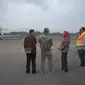 Menhub Budi Karya Sumadi di Bandara Soedirman (JBS) Purbalingga. (Foto: Liputan6.com/Dinkominfo Purbalingga)