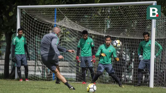 Latihan Timnas Indonesia U-23